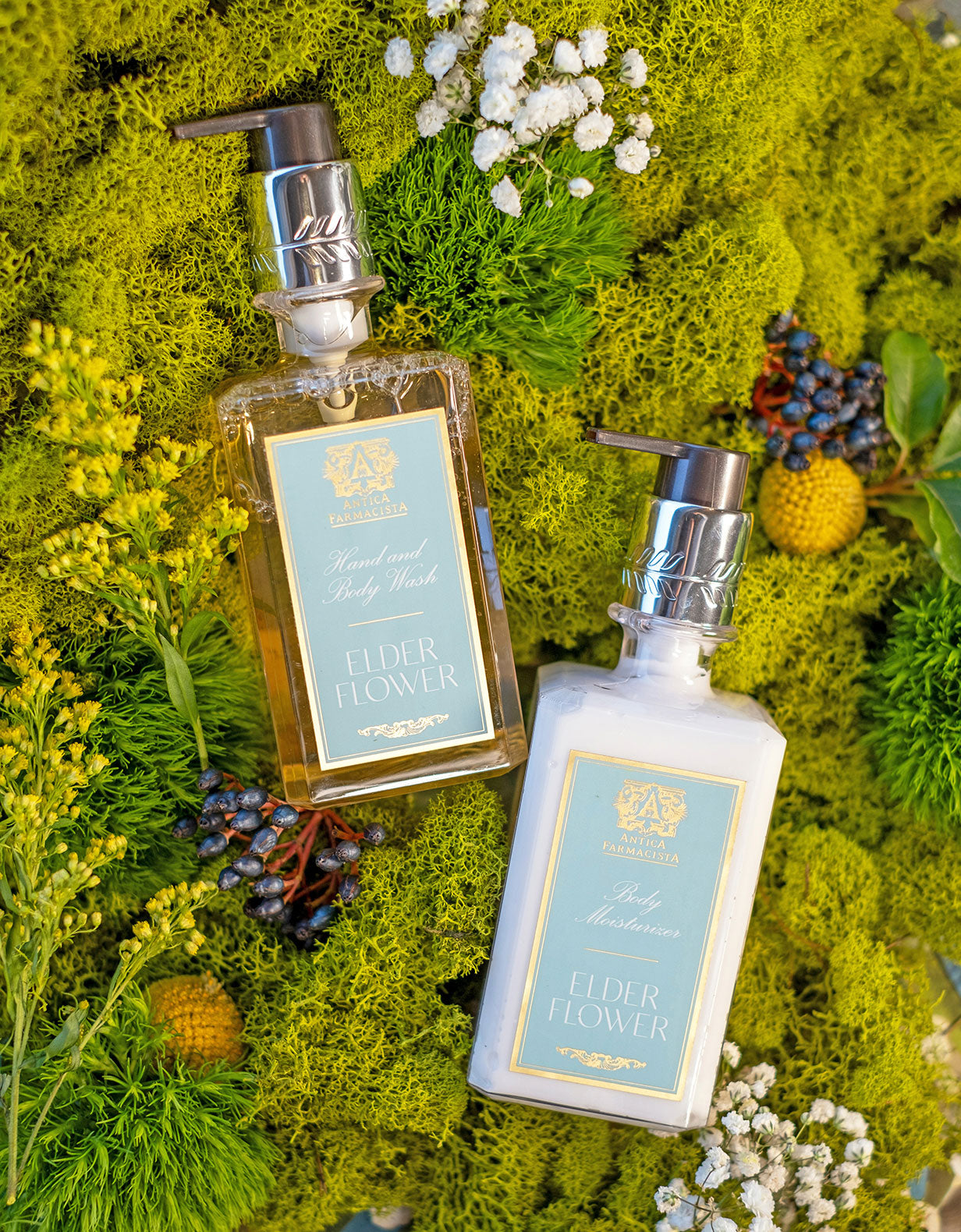 Nickel Bath & Body Gift Set: Elderflower