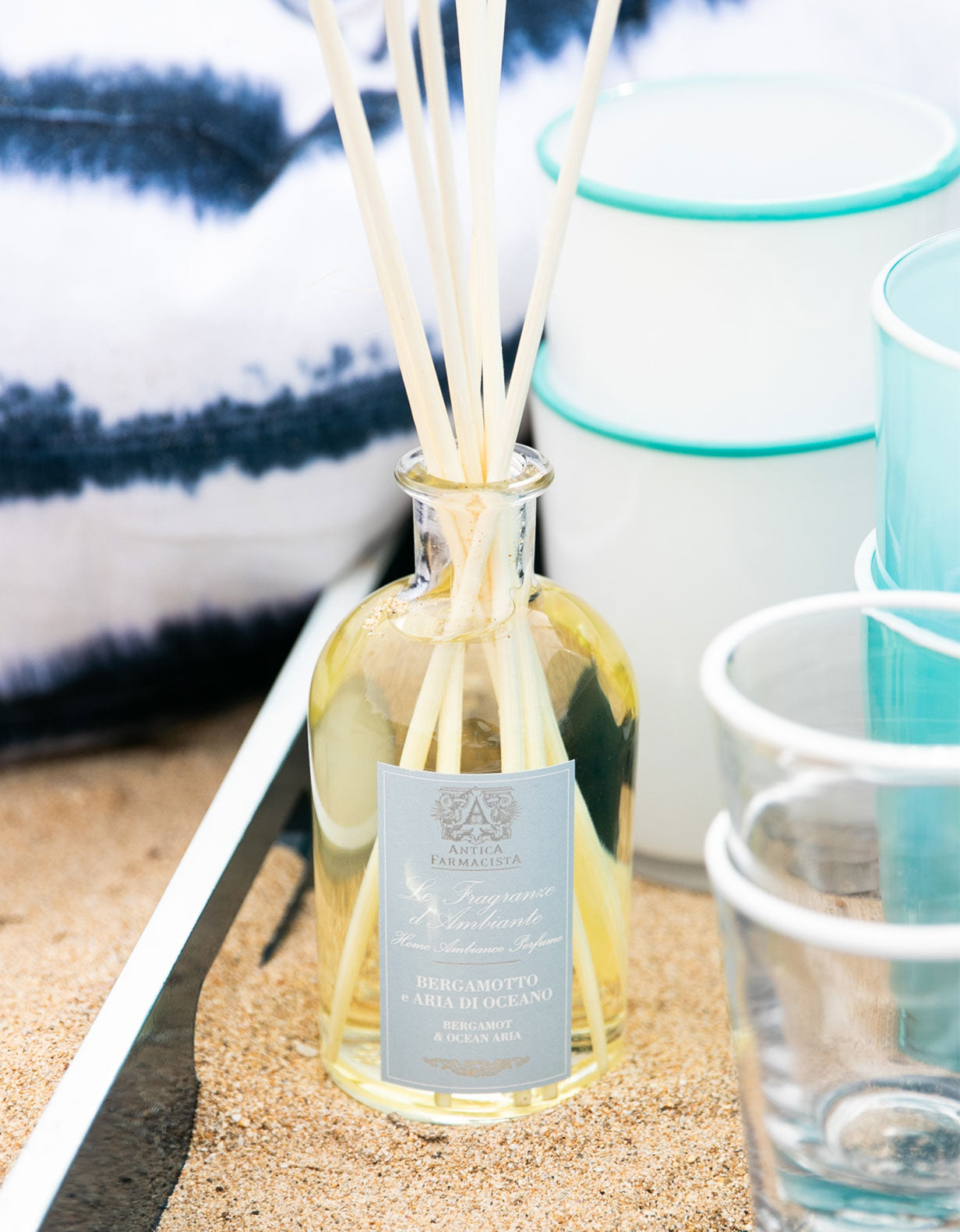 250ml Bergamot & Ocean Aria Reed Diffuser