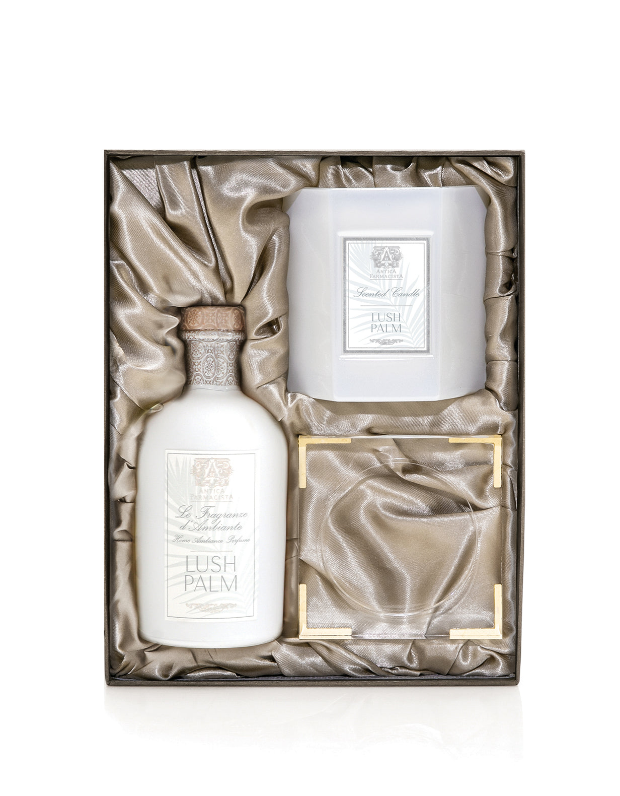 Acrylic Home Ambiance Gift Set: Lush Palm