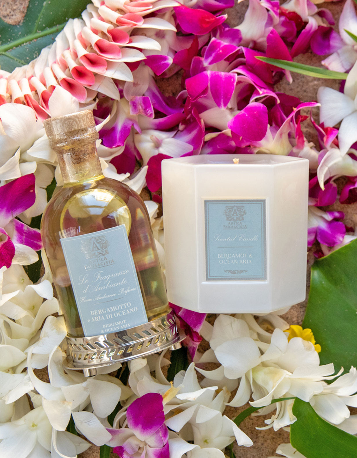 Nickel Home Ambiance Gift Set: Bergamot & Ocean Aria