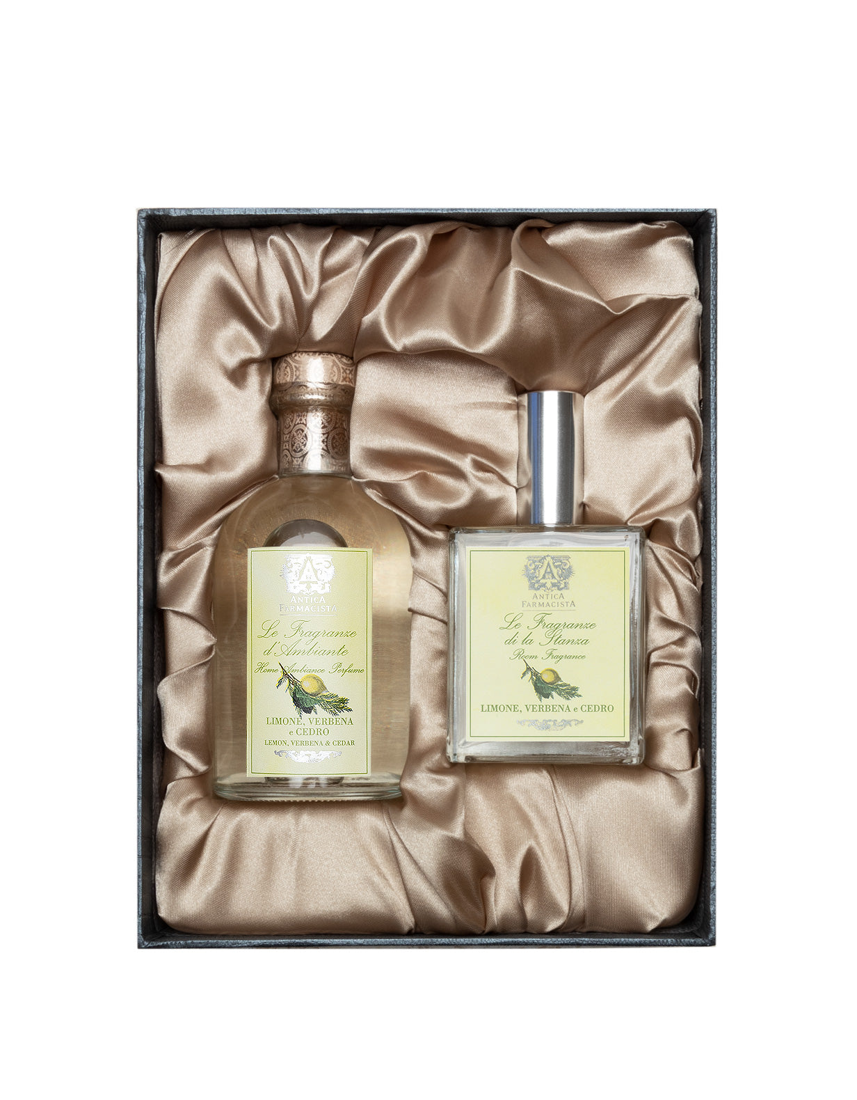 Room Spray Diffuser Set: Lemon, Verbena & Cedar