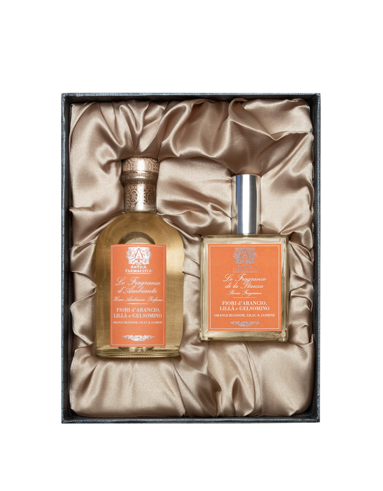 Room Spray Diffuser Set: Orange Blossom, Lilac & Jasmine