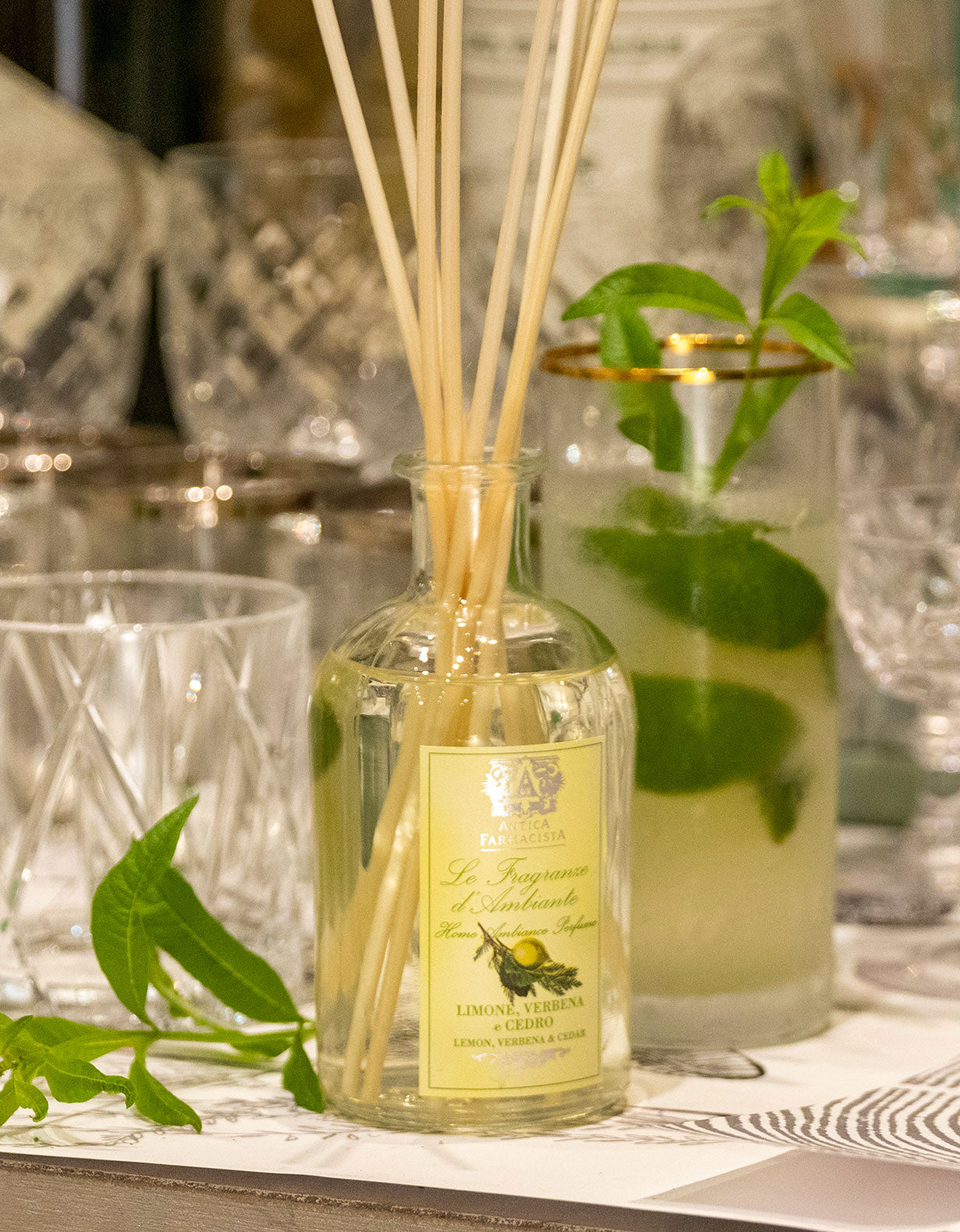 250ml Lemon, Verbena & Cedar Reed Diffuser