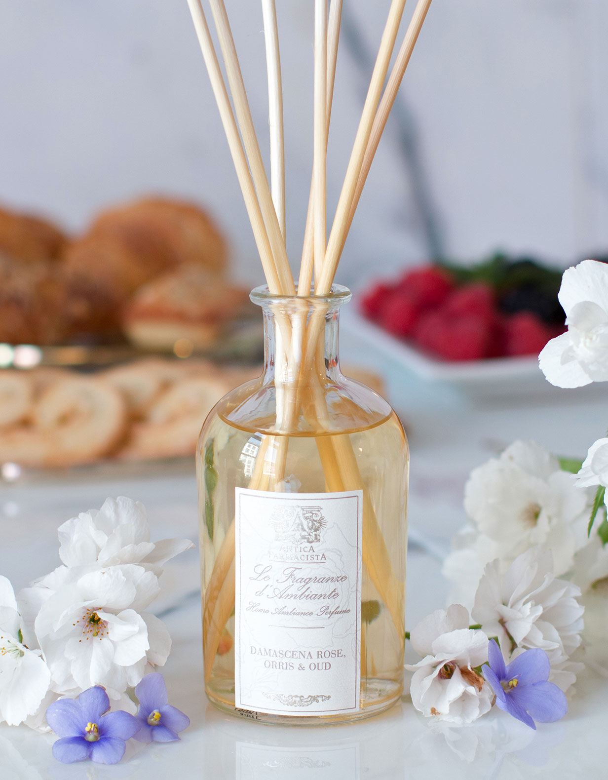 250ml Damascena Rose, Orris & Oud Reed Diffuser