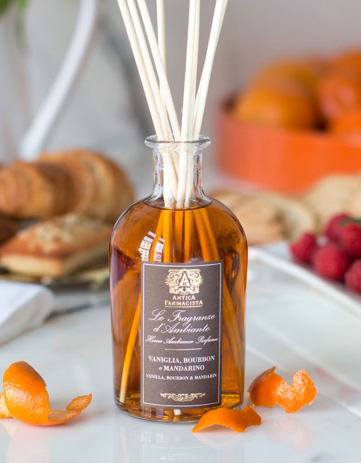 250ml Vanilla, Bourbon, & Mandarin Reed Diffuser