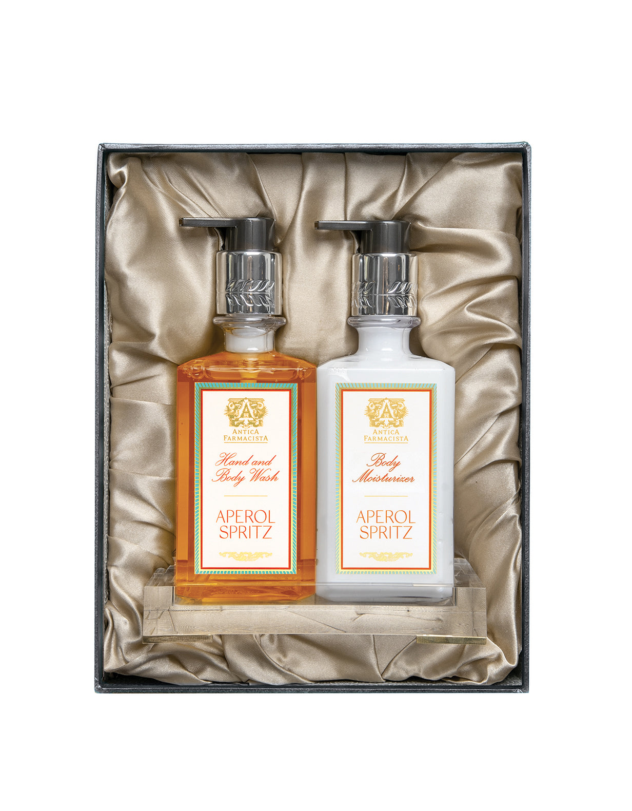 Acrylic Bath & Body Gift Set: Aperol Spritz