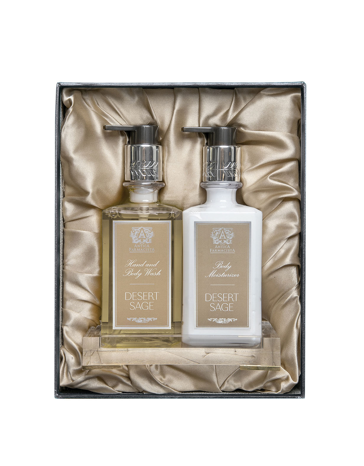 Acrylic Bath & Body Gift Set: Desert Sage