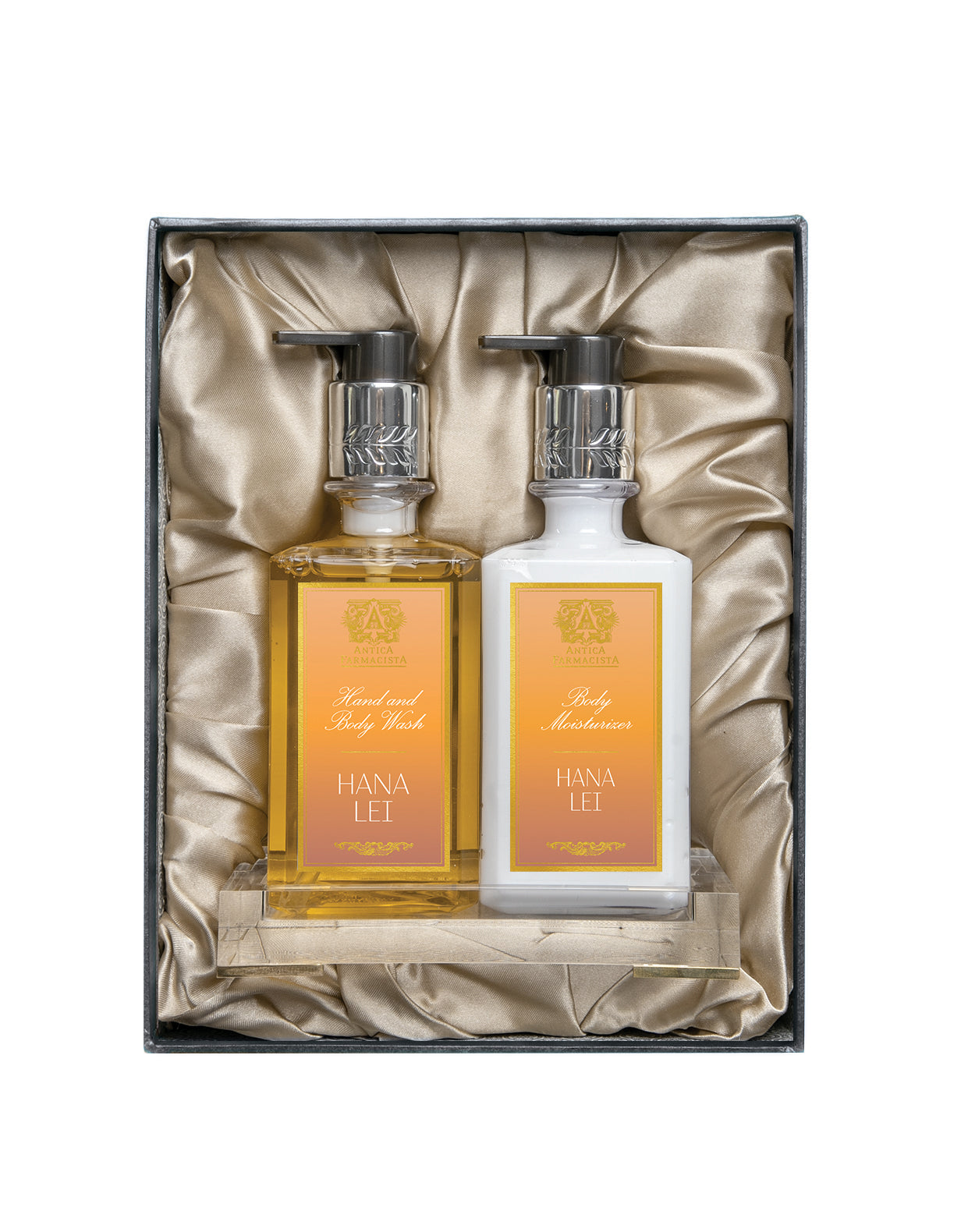 Acrylic Bath & Body Gift Set: Hana Lei