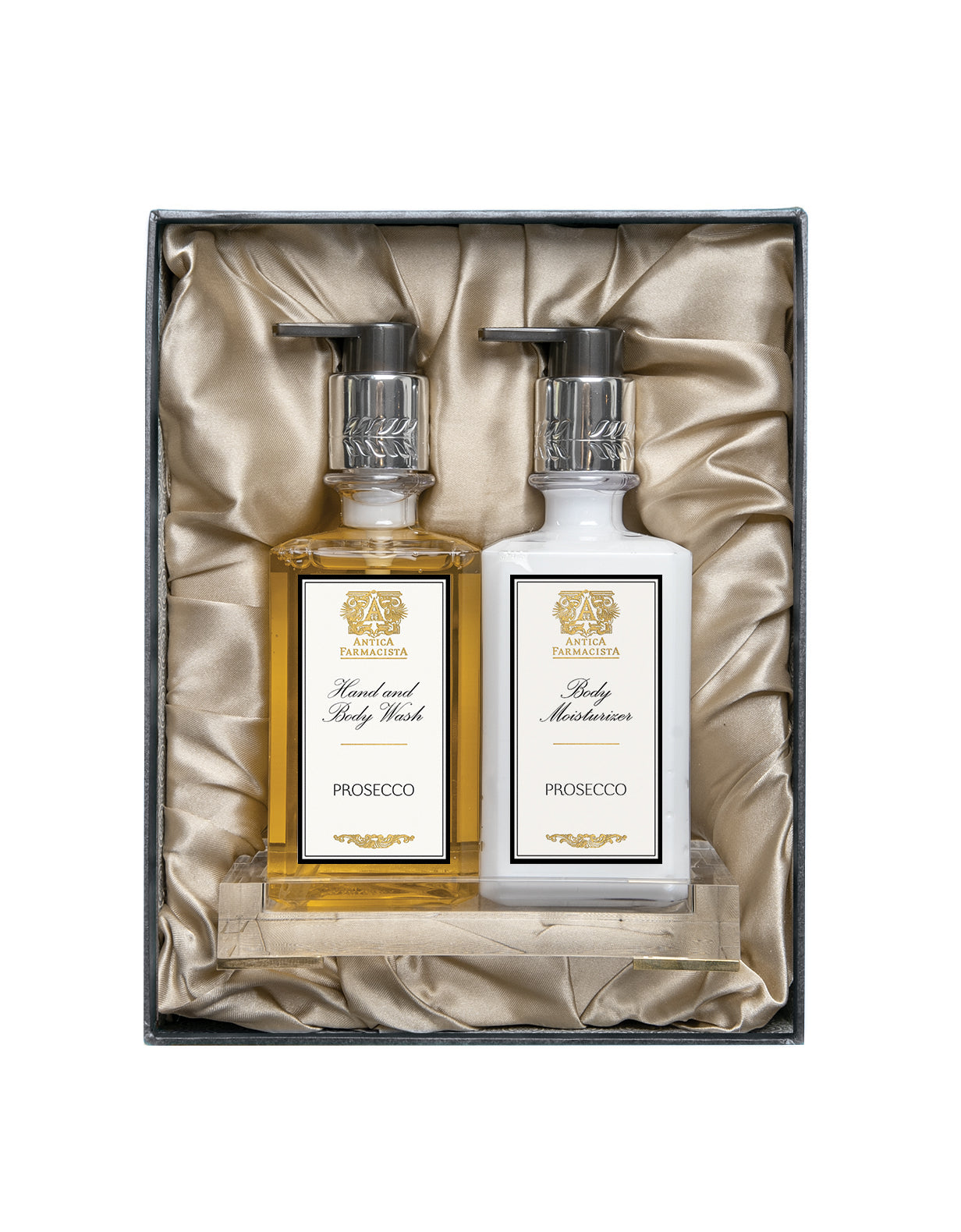 Acrylic Bath & Body Gift Set: Prosecco