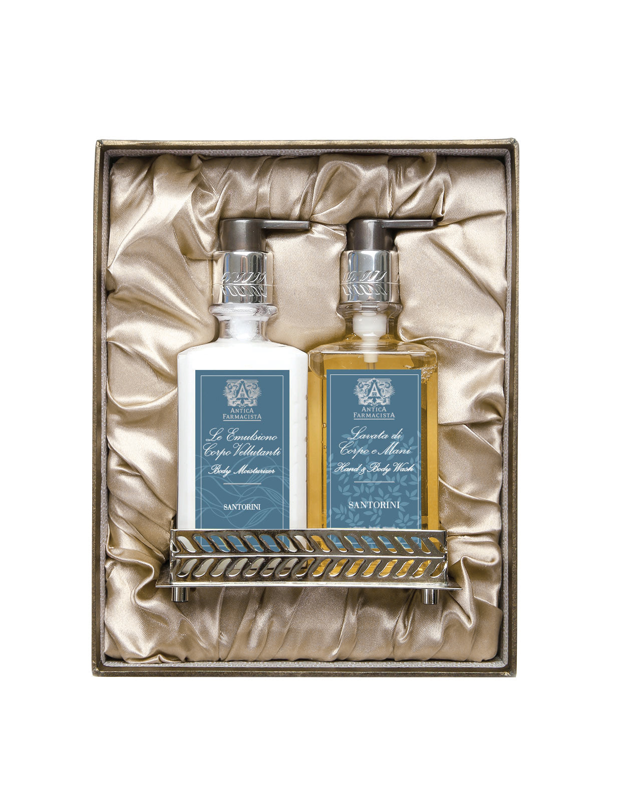 Nickel Bath & Body Gift Set: Santorini