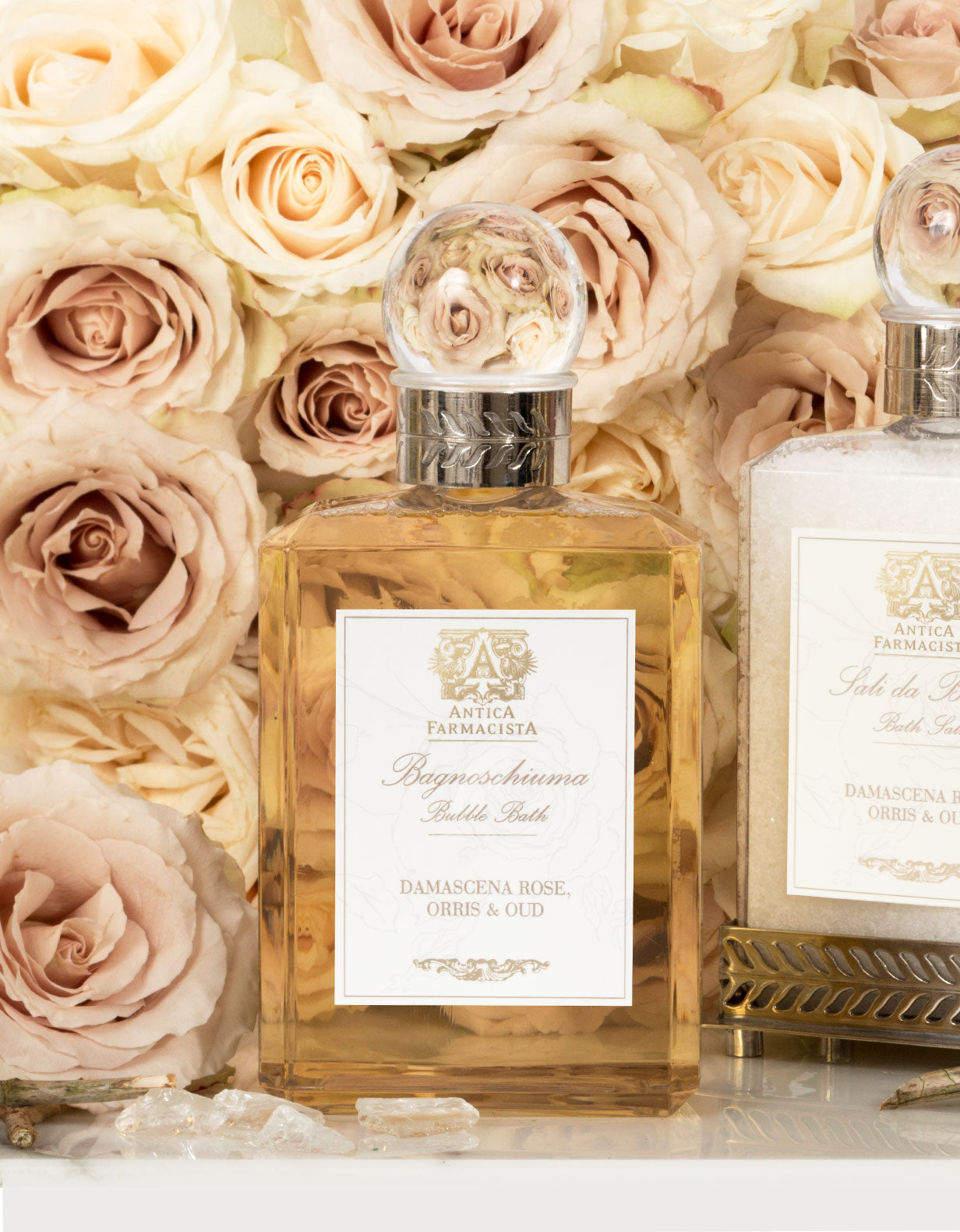 Damascena Rose, Orris & Oud Bubble Bath