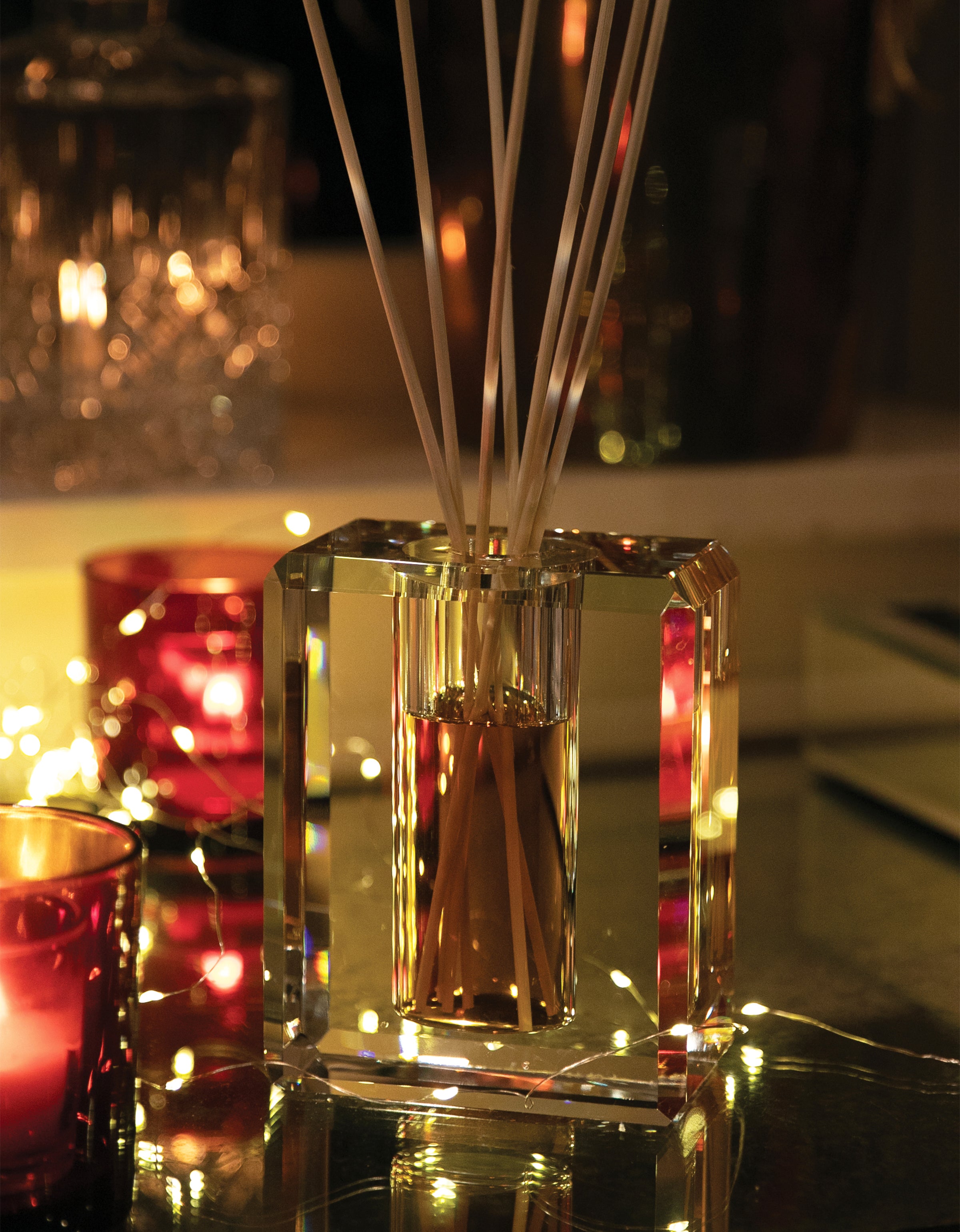 Vanilla, Bourbon & Mandarin Crystal Diffuser