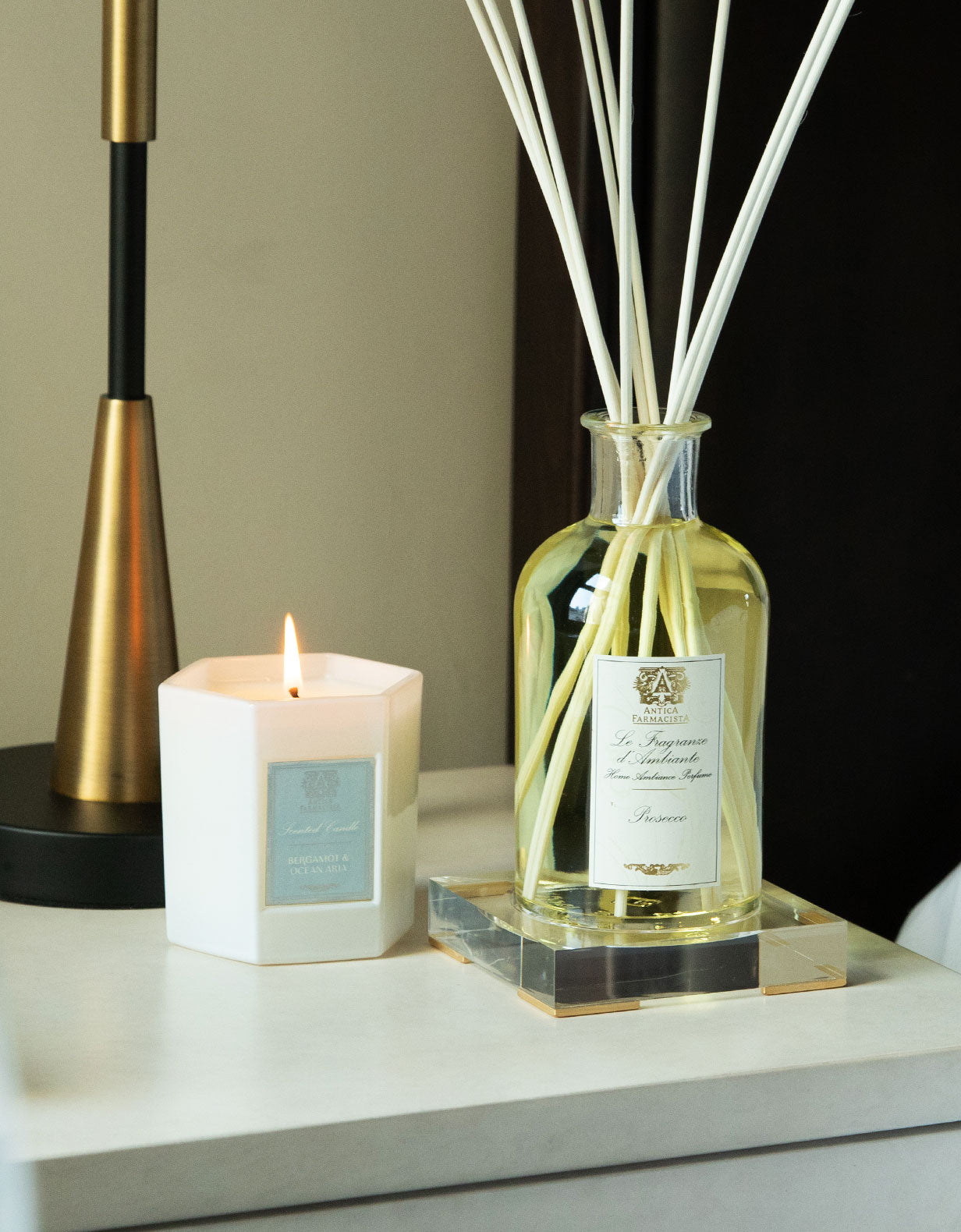 Bergamot & Ocean Aria Candle