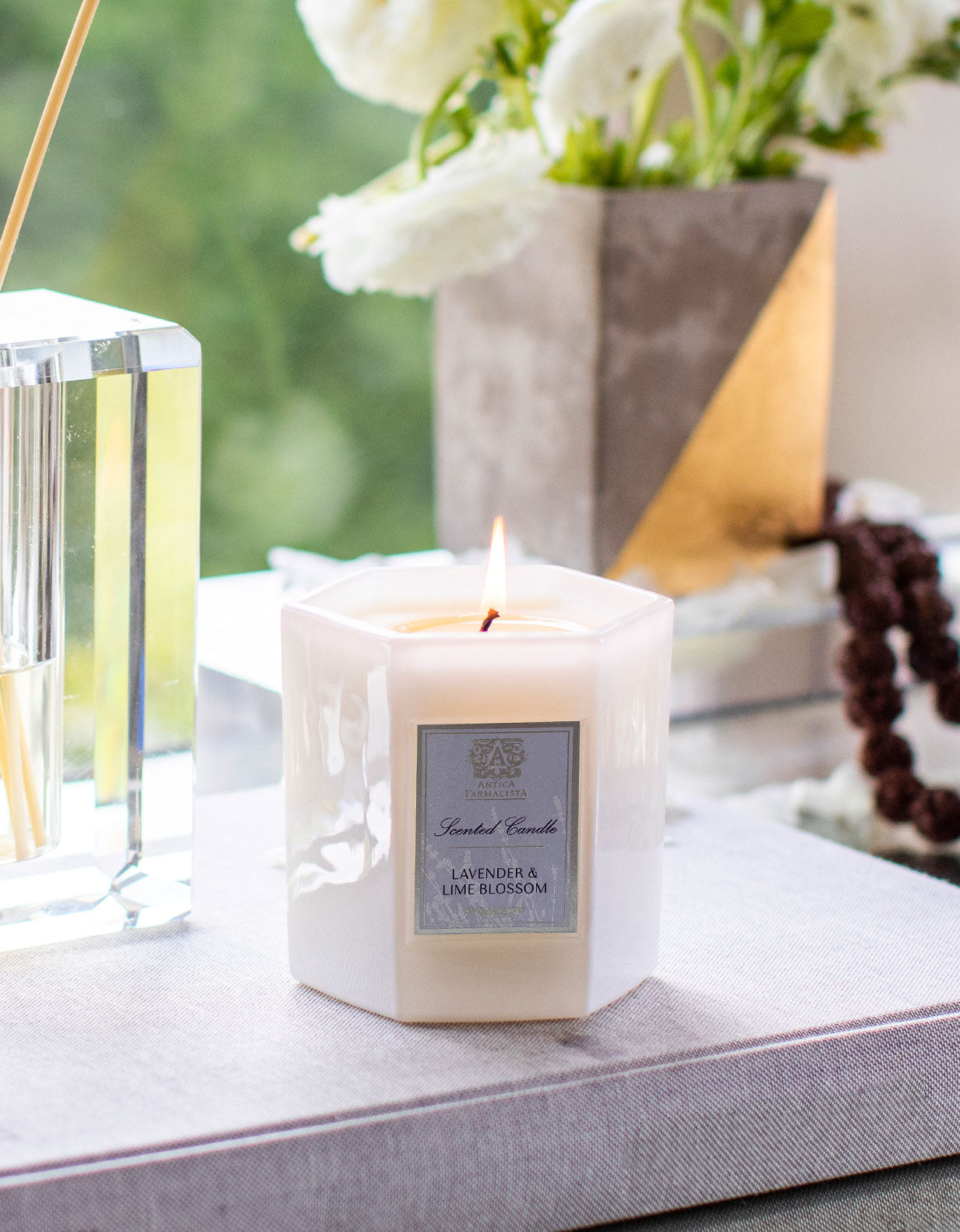 Lavender & Lime Blossom Candle