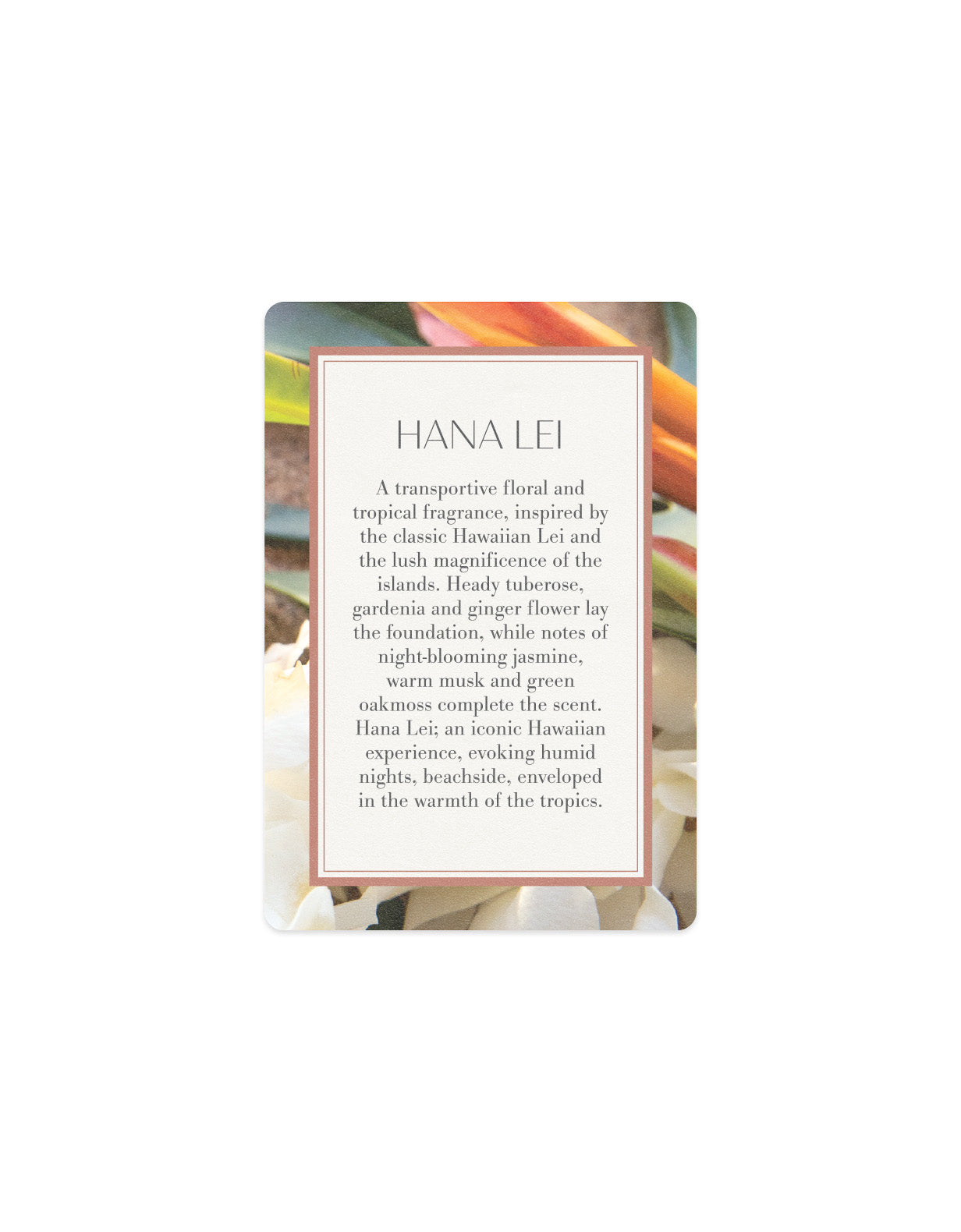 Scented Card - Hana Lei